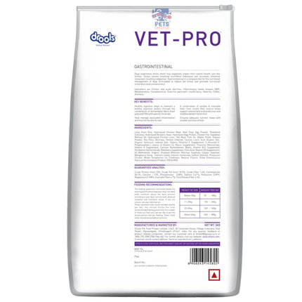 Drools VET PRO Gastrointestinal Adult Dog Dry Food