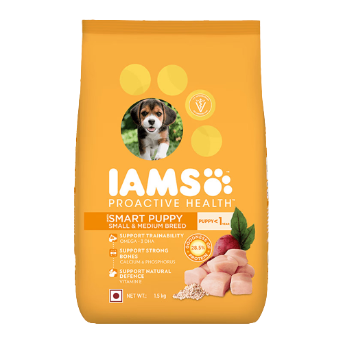 IAMS Puppy Small and Medium Breed Dogs Dry Dog Food
