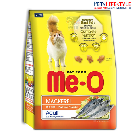 Me-O Mackerel Adult Dry Cat Food Adult Cats