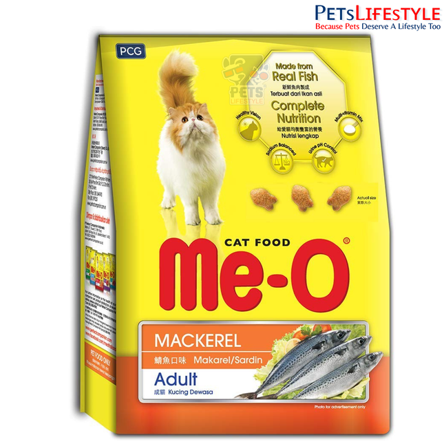 Me O Mackerel Adult Dry Cat Food