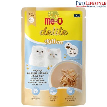 Me O Delite Tuna Mousse Gravy Kitten Wet Food