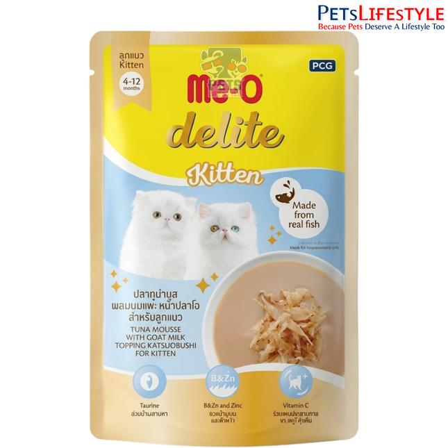 Me O Delite Tuna Mousse Gravy Kitten Wet Food