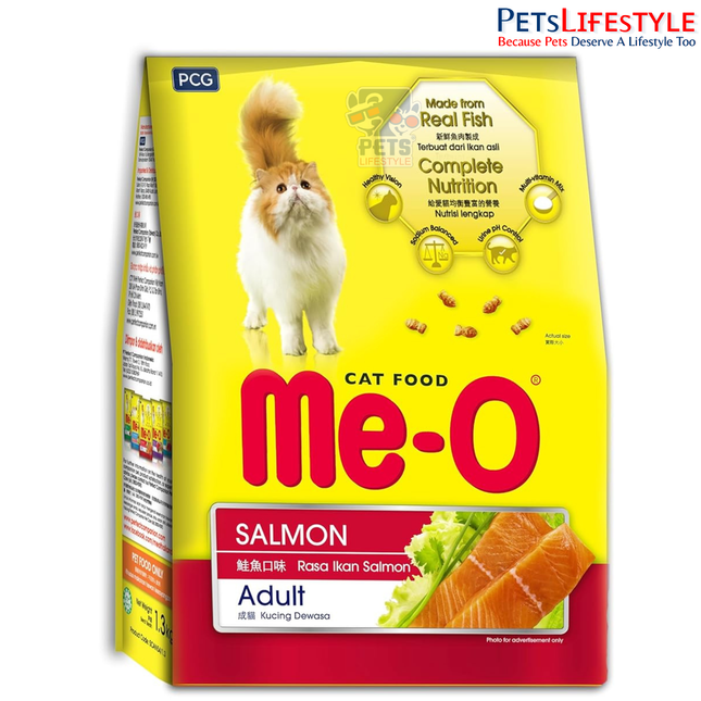 Me O Salmon Adult Dry Cat Food