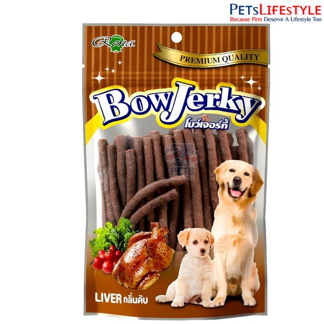 Rena BowJerky Liver Sticks Dog Treats