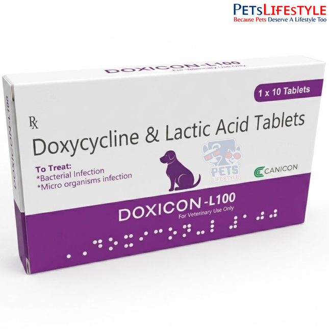 Canicon  DOXICON-L 100 TABLET 1*10 Strip