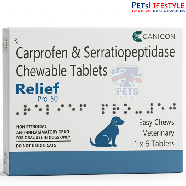 Canicon Relief Pro Tablet 50mg