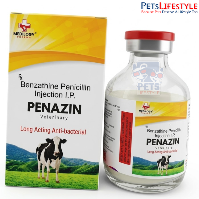 AMOCLOX Vet Injection - Broad-Spectrum Veterinary Antibiotic for Bacterial Infections in Livestock