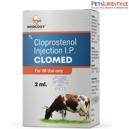 – Cloprostenol Sodium Injection | Veterinary PGF₂α Analogue for Estrus Synchronization, Luteal Cysts & Reproductive Management | 2 ml
