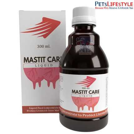 MASTIT CARE Liquid – Herbal Liquid Feed Concentrate for Mastitis Support in Livestock | Vitamin & Mineral Supplement | 300 ml