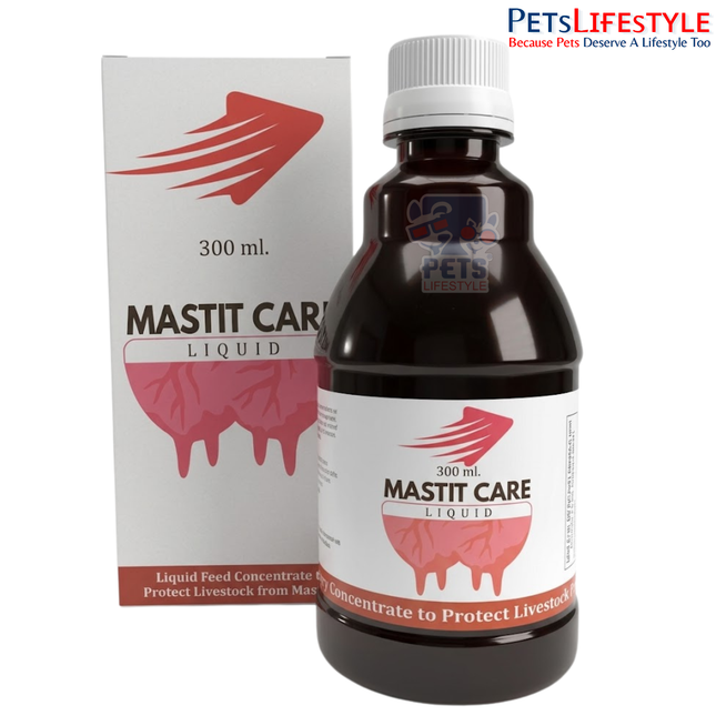MASTIT CARE Liquid – Herbal Liquid Feed Concentrate for Mastitis Support in Livestock | Vitamin & Mineral Supplement | 300 ml