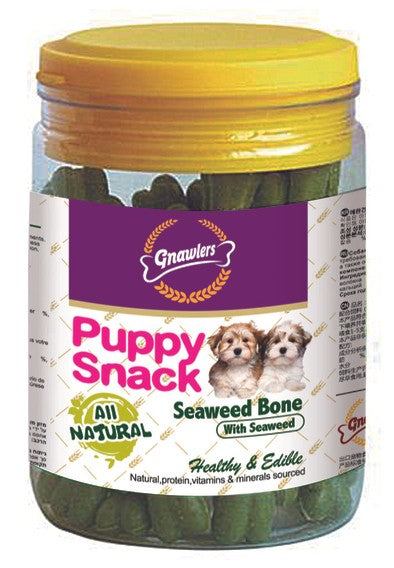 Gnawlers Seaweed Bone Jar, 180 g
