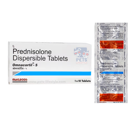 Omnacortil  – Prednisolone  Tablets (1 X 10 Tablets)