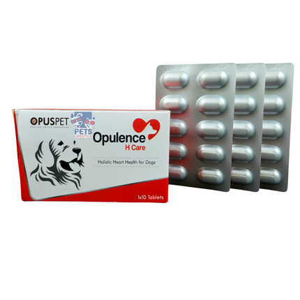 Opus Pet Opulence H – Holistic Tabltes (Heart Health Supplement for Dogs & Puppies  Tabltes)