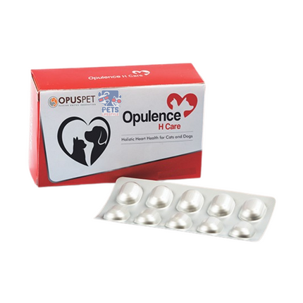 Opus Pet Opulence H – Holistic Tabltes (Heart Health Supplement for Dogs & Puppies  Tabltes)