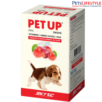 Skyec Petup Drops Multi Vitamin Supplement for Puppies and Kitten (30ml)