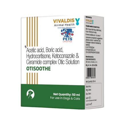 Vivaldis Otisoothe Ear Drops 50 ml