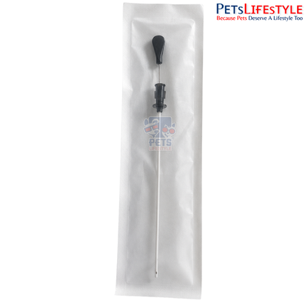 packaging of Feline Urinary Catheter with Pigtail, radiopaque polyurethane, 3Fr size