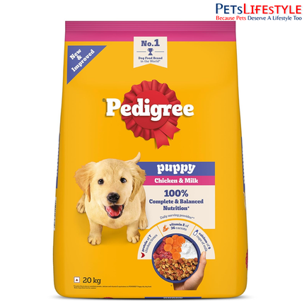 Pedigree Chicken & Milk Dry Puppy Food