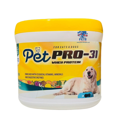 PETPRO-31 WHEY PROTEIN POWDER 400 gm