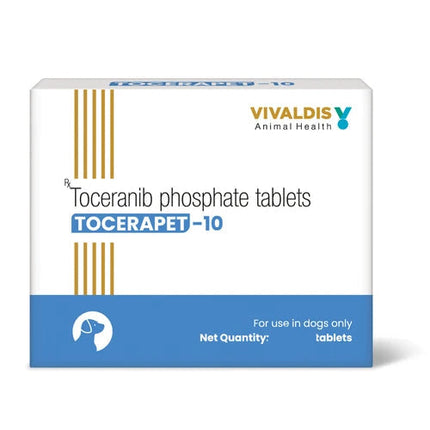 Vivaldis Tocerapet 10mg (Toceranib Phosphate) Tablets for Dogs