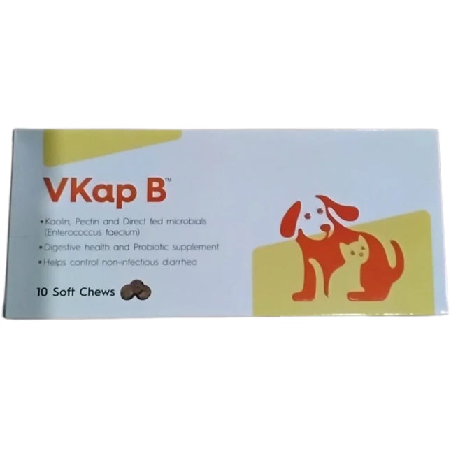 VKap B for Dogs & Cats, 10 soft chews Tablets