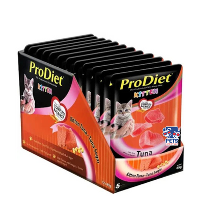 ProDiet Wet cat Food for Kitten  Tuna
