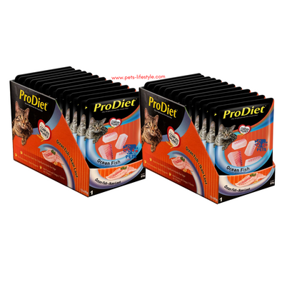 ProDiet Wet Cat Food for Adult (1+Years) Ocean Fish Flavour