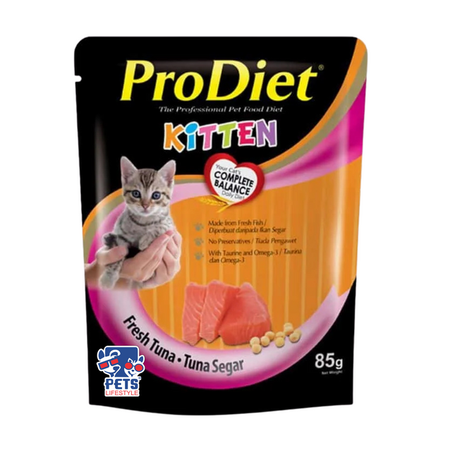 ProDiet Wet cat Food for Kitten  Tuna