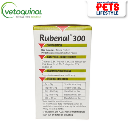 Dietary Supplement Vetoquinol Rubenal