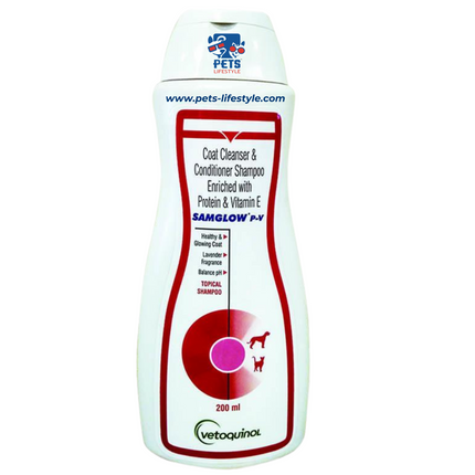Vetoquinol Samglow PV Conditioner Shampoo 200 ml