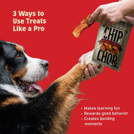Chip Chops Sweet Potato and Chicken Dog Treats 70gm