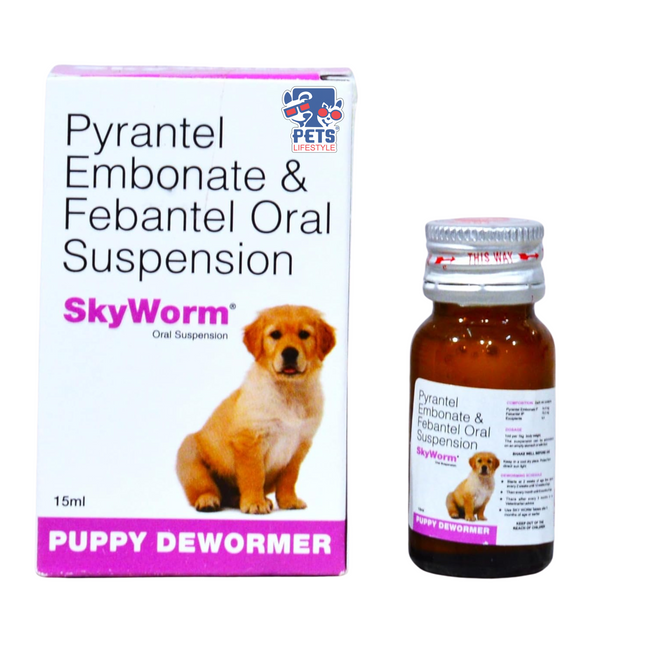 SKYWORM SUSPENSION PUPPY 15ml