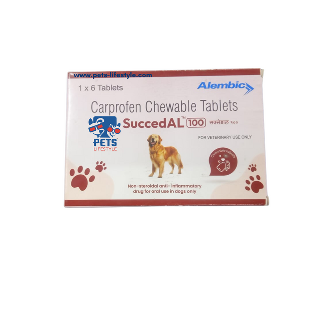 Alembic SuccedAL   Carprofen Chewable Tablets ( 1X6 )