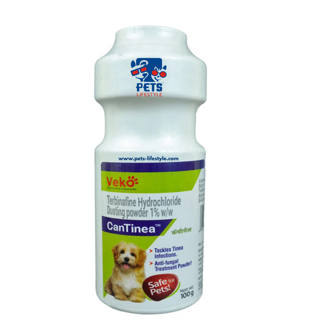 Veko Cantinea Dusting Powder for Dogs and Cats (100g)