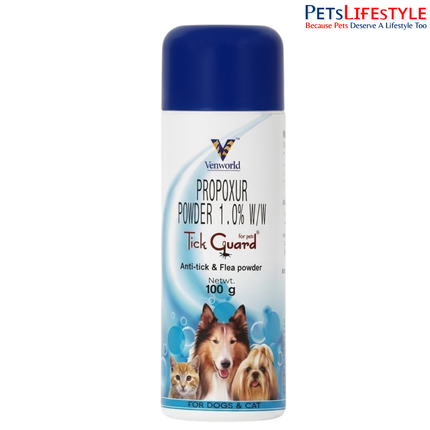 Venworld Tick Guard Anti Tick Flea Powder 100g