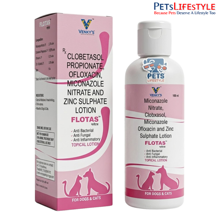 Venworld Flotas Topical Lotion For Dogs & Cats