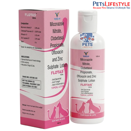 Venworld Flotas Topical Lotion For Dogs & Cats