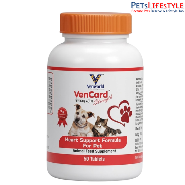 Venky’s Vencard Tablets for Dogs & Cats – 50 Tablets