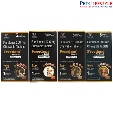 Freedom Flguard Anti-Flea & Tick Chewable Tablets for Dogs & Puppies