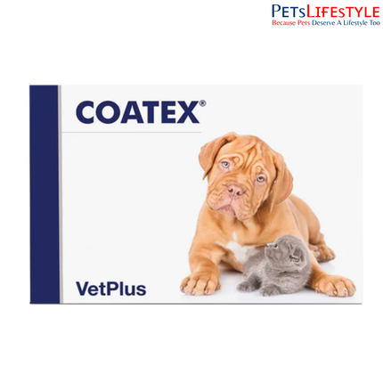 Vetplus Nutraceutical Supplement Coatex Blister for Dog & Cat