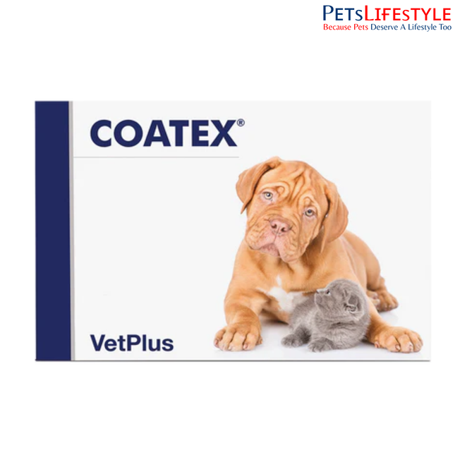 Vetplus Nutraceutical Supplement Coatex Blister for Dog & Cat