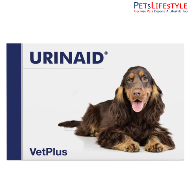Vetplus Nutraceutical Supplement Urinaid Urinary Tract Support tablet for Dog (60 Tablets)