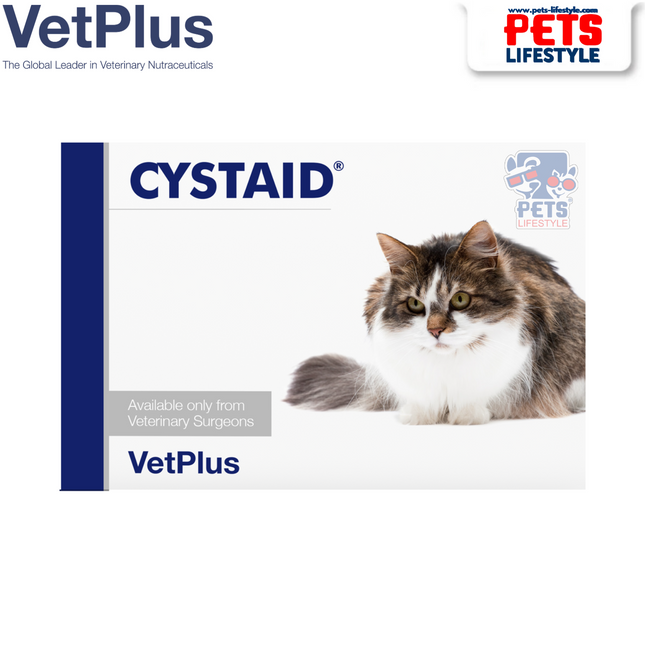 Vetplus Nutraceutical Supplement Cystaid for Cats