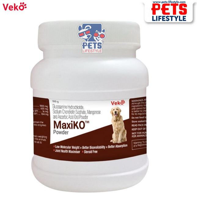 Veko MaxiKO Oral Powder – Advanced Joint Health Supplement for Dogs