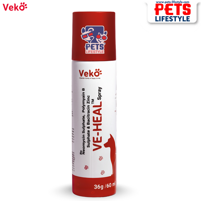 Veko VE-HEAL Spray – Triple Antibiotic Wound Healing Solution