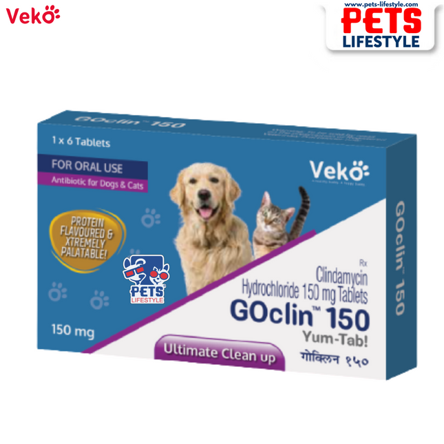 Veko  Goclin 150 mg Clindamycin Hydrochloride 1x6 Tablets