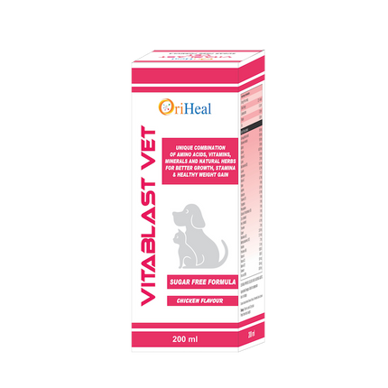 OriHeal Lifesciences Vitablast Vet Syrup-200ml