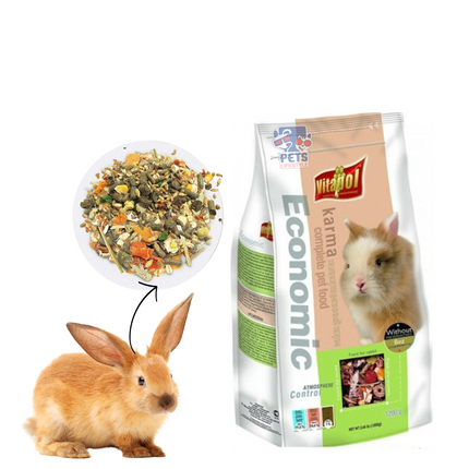 Vitapol Economic Small Animal Food For Rabbit – 1.2 kg