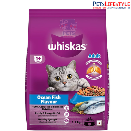 Whiskas Ocean Fish Adult Dry Cat Food