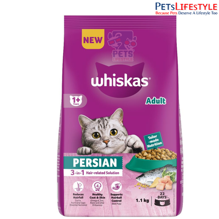 WHISKAS Persian Dry Adult Food